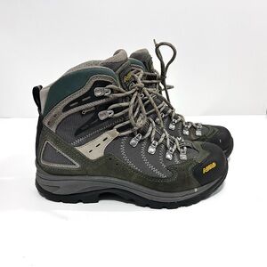 Asolo hiking boot Womens 6.5 Fission Gtx Gore-tek Vibram Green